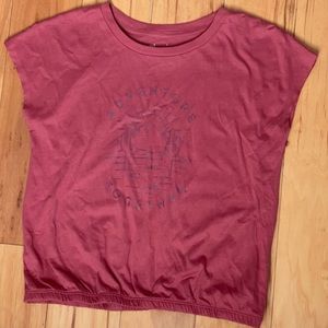 Adventure Awaits Boutique Tee with Banded Waist